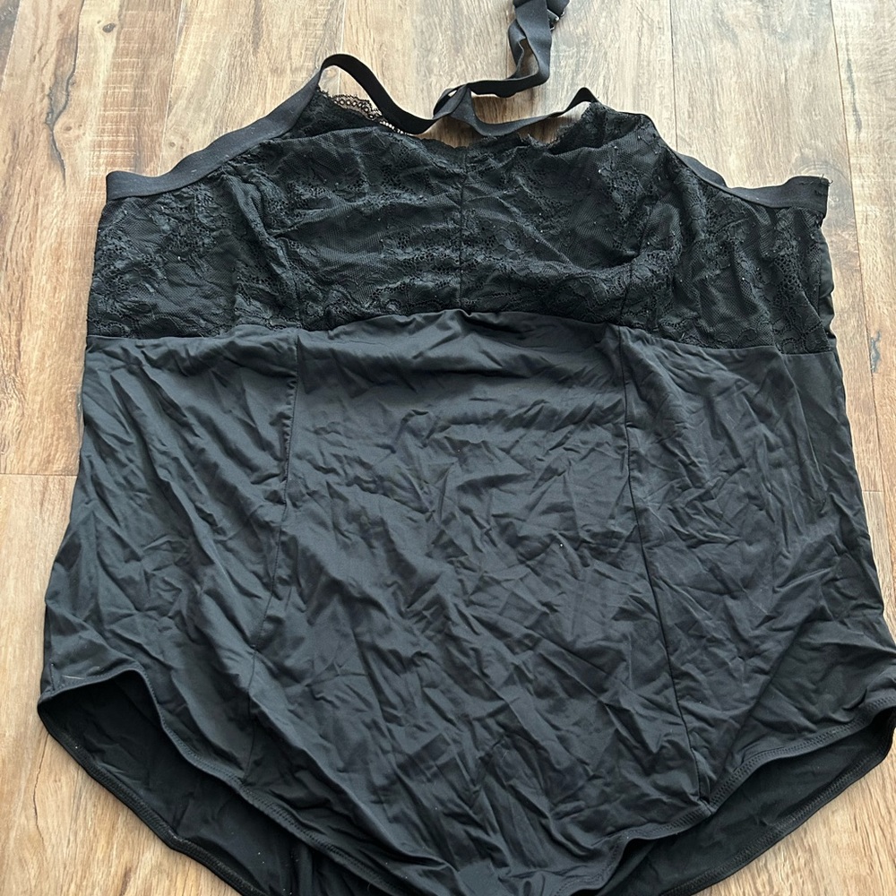 Torrid black halter bodysuit